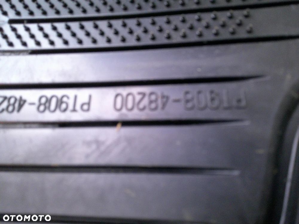 toyota highlander komplet 3 rzędy dywaniki przód nowe oryginał gumowe - 12