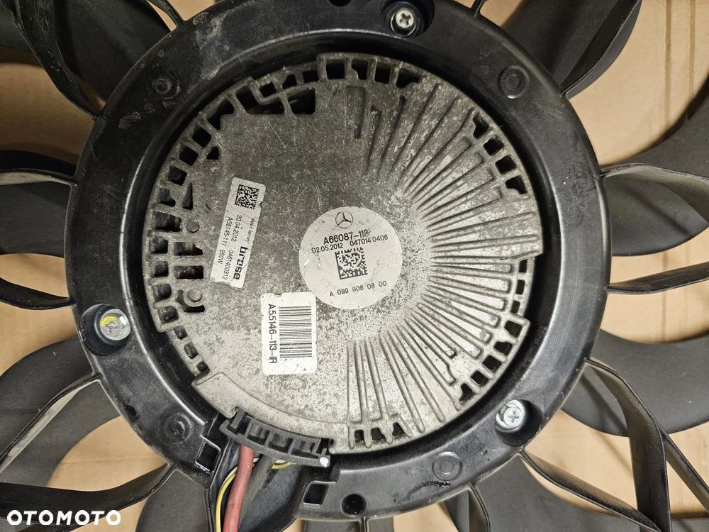 WENTYLATOR CHŁODNICY MERCEDES S-KLASA A0999066100 - 3