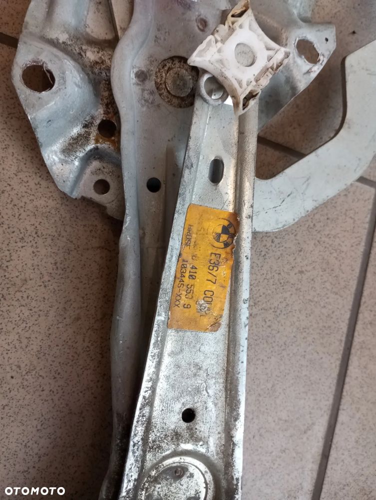 MECHANIZM PODNOŚNIK SZYBY LEWY BMW Z3 E36 8397705 - 4