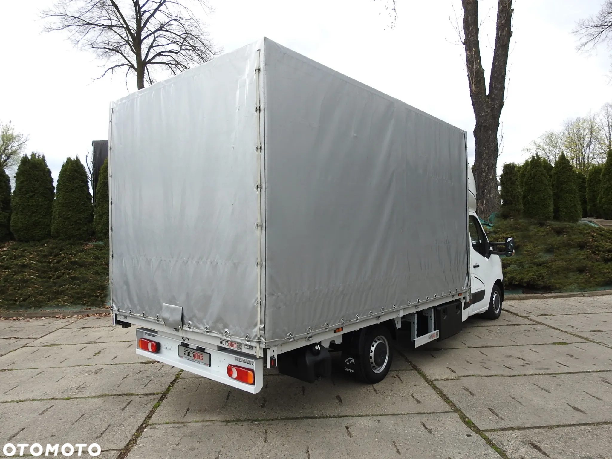 Renault MASTER PLANDEKA 10 PALET WEBASTO NAWIGACJA KLIMATYZACJA LEDY PNEUMATYKA 165KM [ 128098 ] - 4