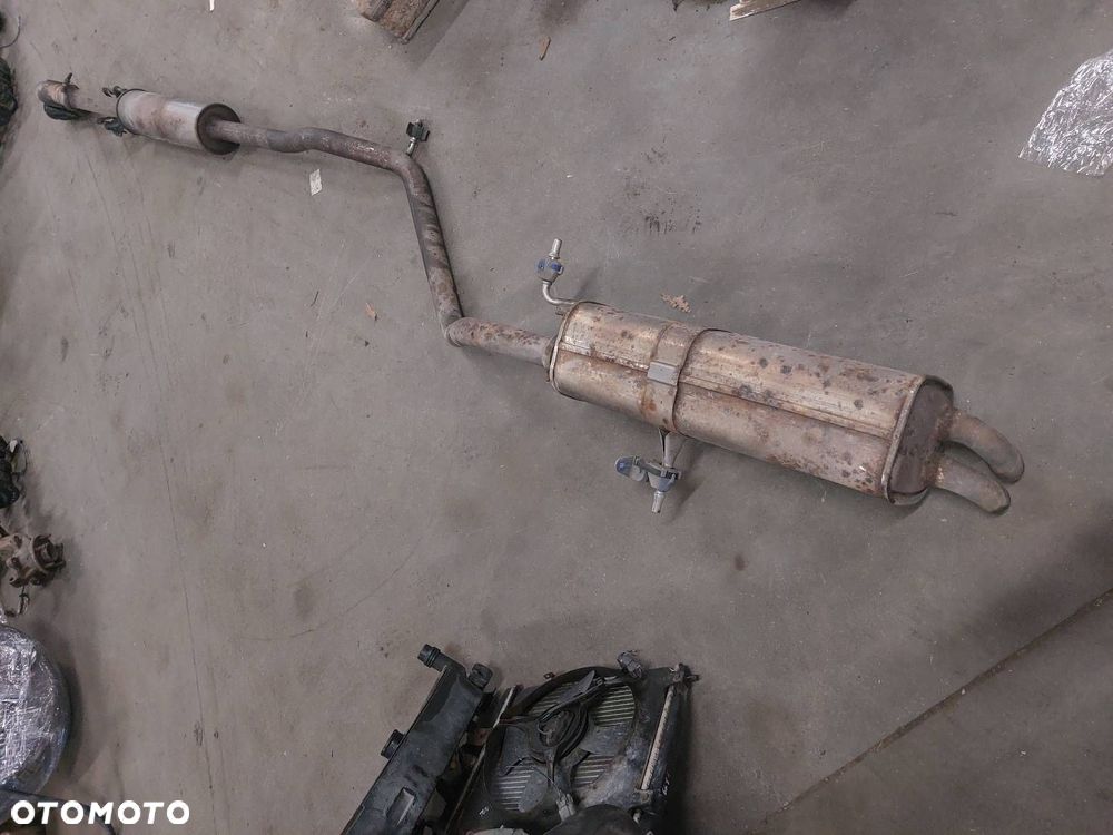 TŁUMIK WYDECH KOŃCOWY + ŚRODKOWY CITROEN C4 I 1.6 THP 3188 3187 - 7