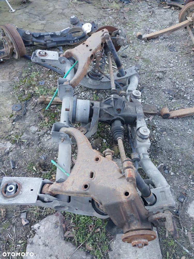 Belka sanki ława dyfer wachacz półoś amortyzator tył prawy lewy Renault Scenic RX4 2,0 16V - 3