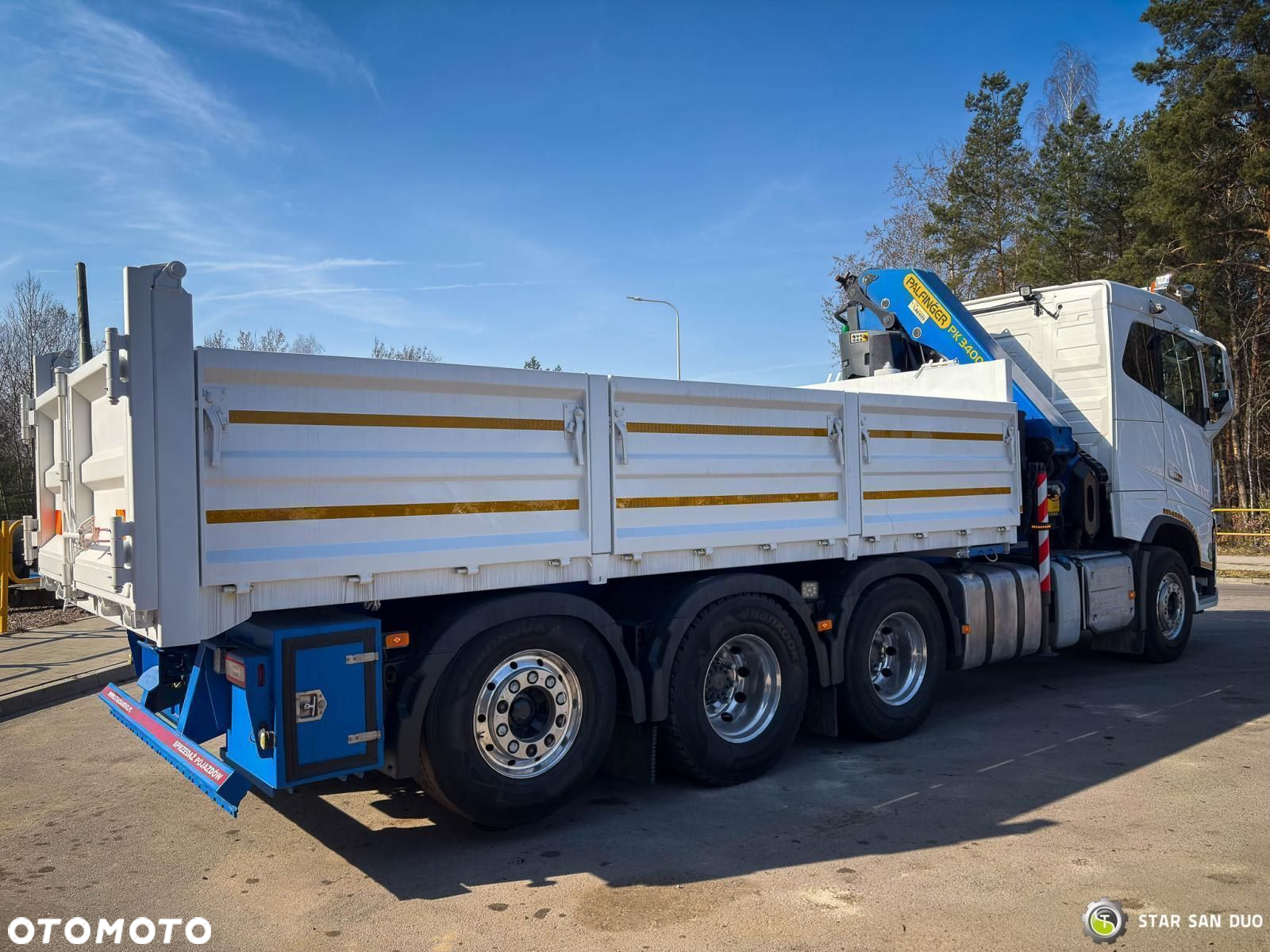 Volvo FH 16.550 8x4 Palfinger PK 34002-SH HDS Wywrotka Rotator - 7