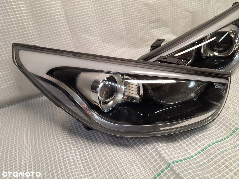 lampa przod prawa xenon prawy hyundai ix35 lift 2013-15 orginal europ super - 3