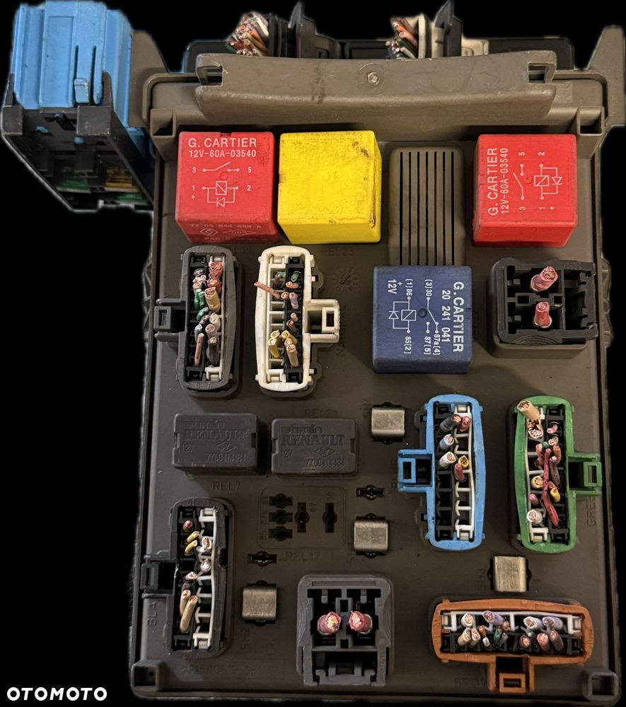 Sterownik Moduł Komfortu Komputer Renault 8200190284 - 2