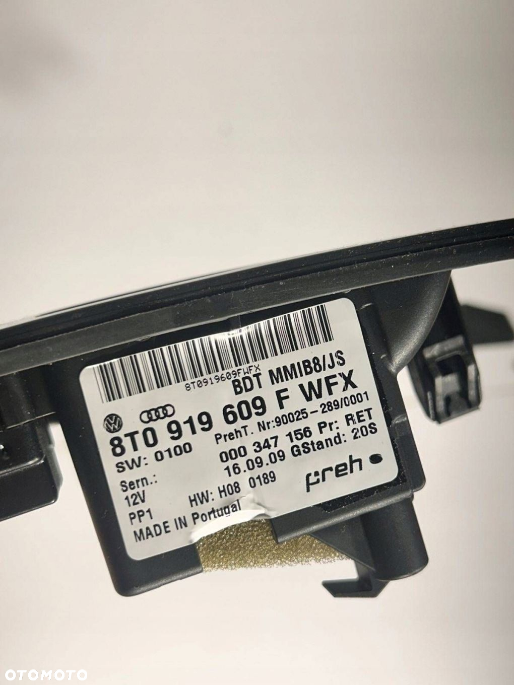 Audi A4 S4 B8 8K 2011 8T0 919 609 F Panel radia MMI - 2