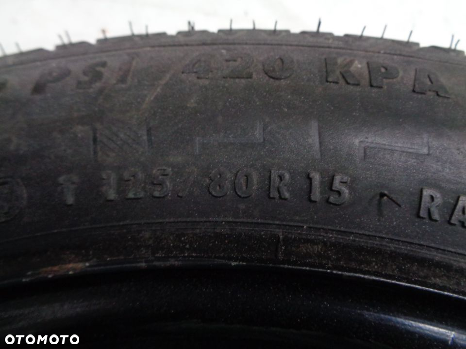 KOŁO DOJAZDOWE ZAPASOWE 125 80 15 ALFA ROMEO - 2