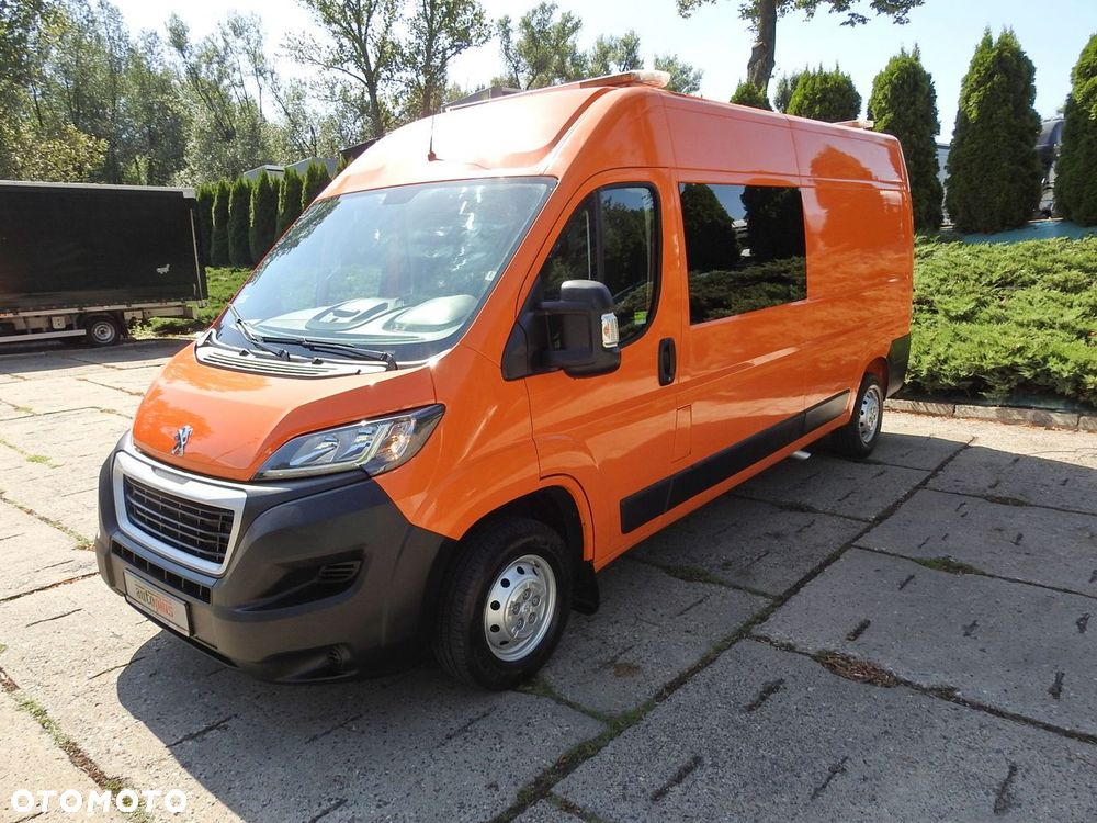 Peugeot BOXER FURGON BRYGADÓWKA  7 MIEJSC KLIMATYZACJA  120KM - 7