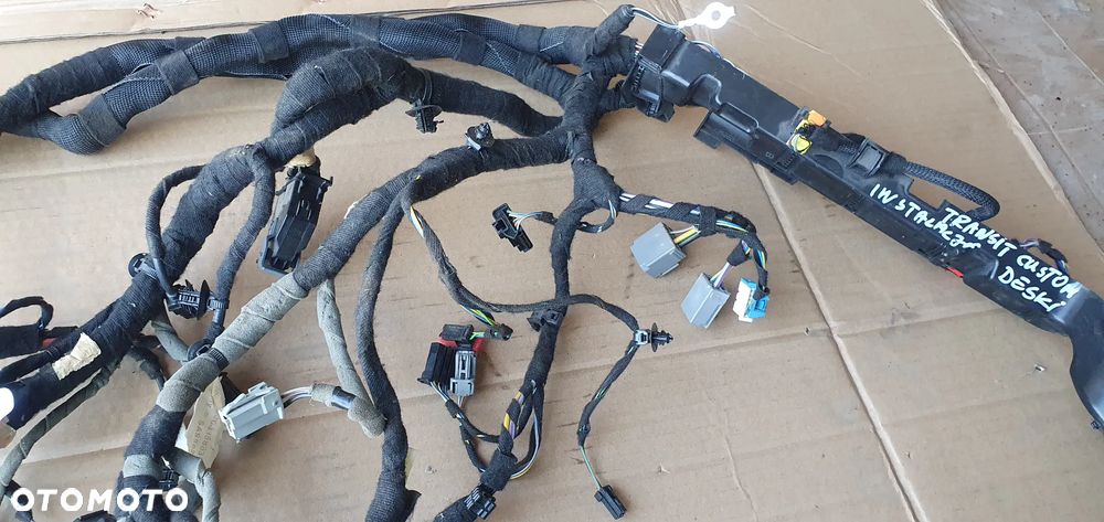 Instalacja wiązka konsoli deski Ford Transit Custom MK8 Lift JK2T-14K024-AEB JK2T-14C007-AKB - 5