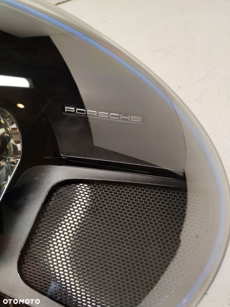 porsche 991 992 gt gts lampa prawa led niebieski ring 9gt941032b - 3