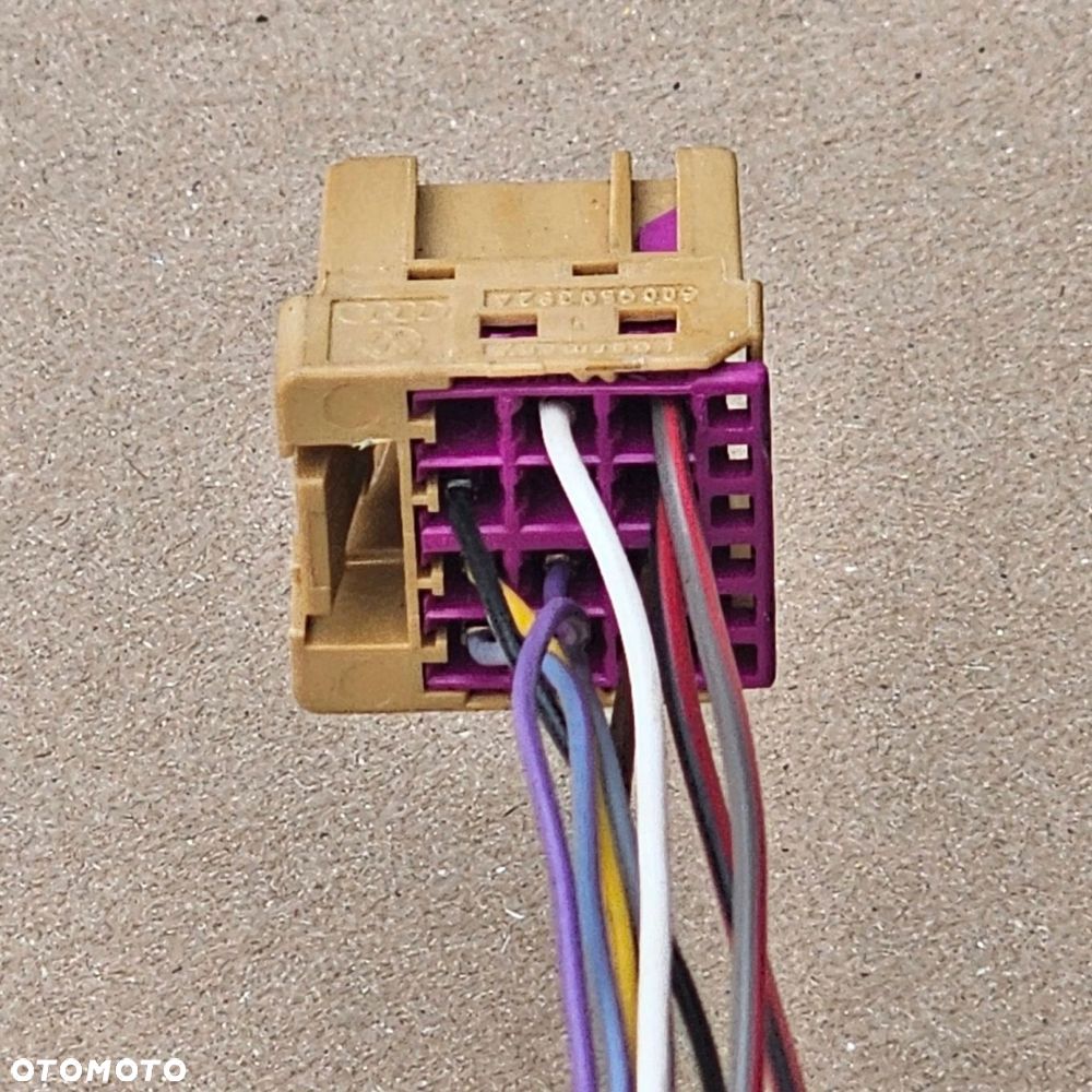 VW T6 lusterko zewnętrzne prawe 9 PIN 3x ANTENA ASYSTENT CZARNE LC9X - 6