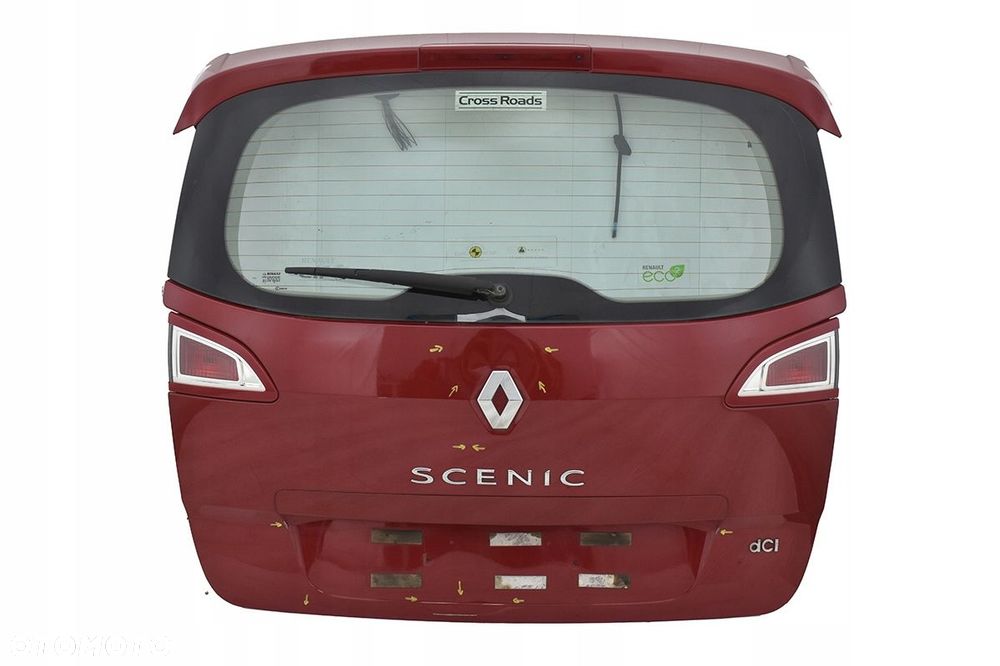 klapa tylna tył renault scenic iii 3 - 1