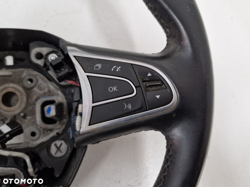 RENAULT KADJAR MEGANE SCENIC 4 IV KIEROWNICA SKÓRA MULTIFUNKCJA 484005825R - 3