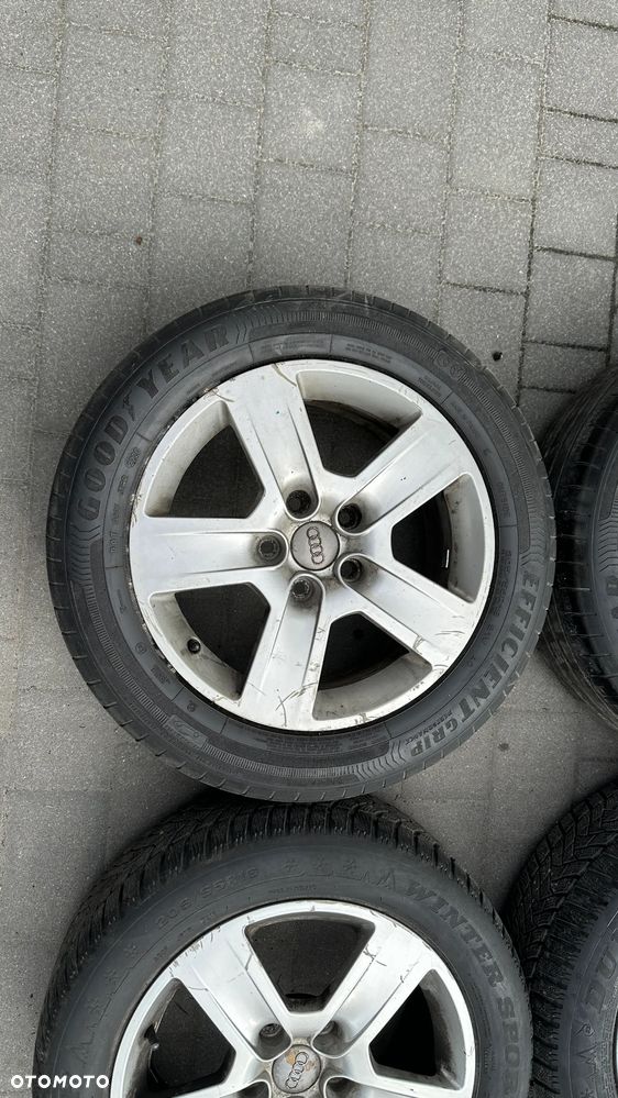 Koła 205/55 r16 5x112 Audi seat skoda vw felgi alufelgi - 4