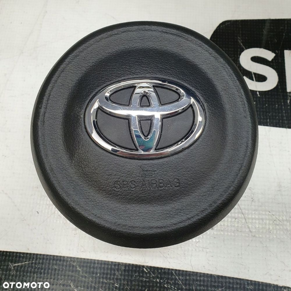 TOYOTA AYGO X DESKA ROZDZIELCZA KONSOLA KOKPIT PULPIT PODUSZKI AIRBAG AIR BAG PASY KIT SET - 7