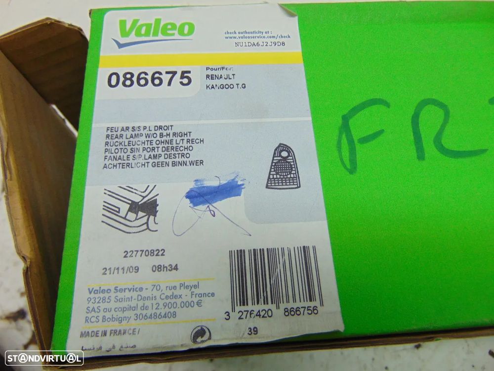 Renault Kangoo farolim - 6