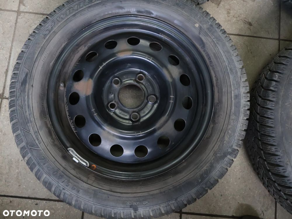 KIA CEED I HYUNDAI i30 06-12R KOŁA ZIMOWE 16" 5X114,3 OPONY FELGI STALOWE 205 60 16 - 5