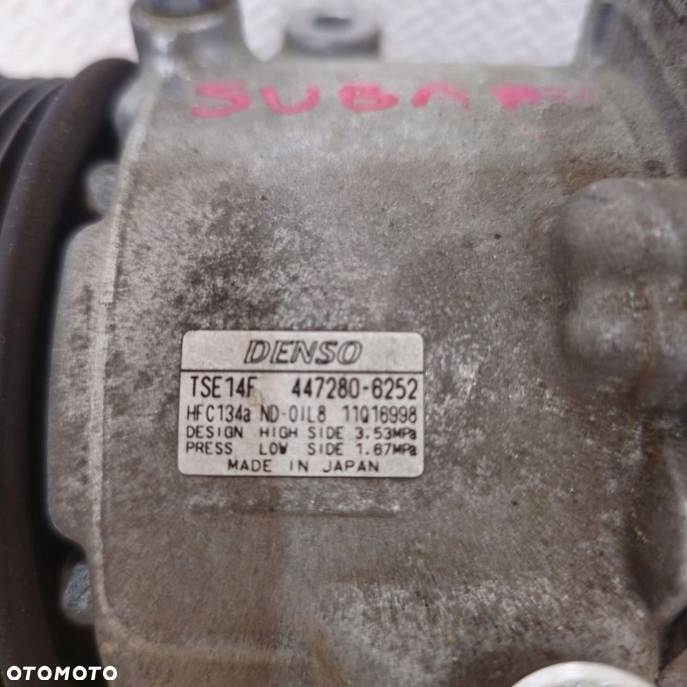 subaru outback 4 iv 2.5b kompresor sprężarka klimatyzacji - 4