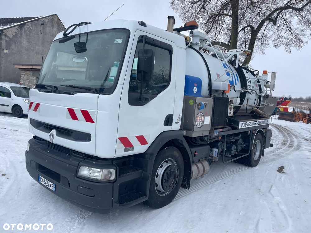 Renault Premium Kerax WUKO Asenizacja Szambiarka Huwer 4 komory - 4