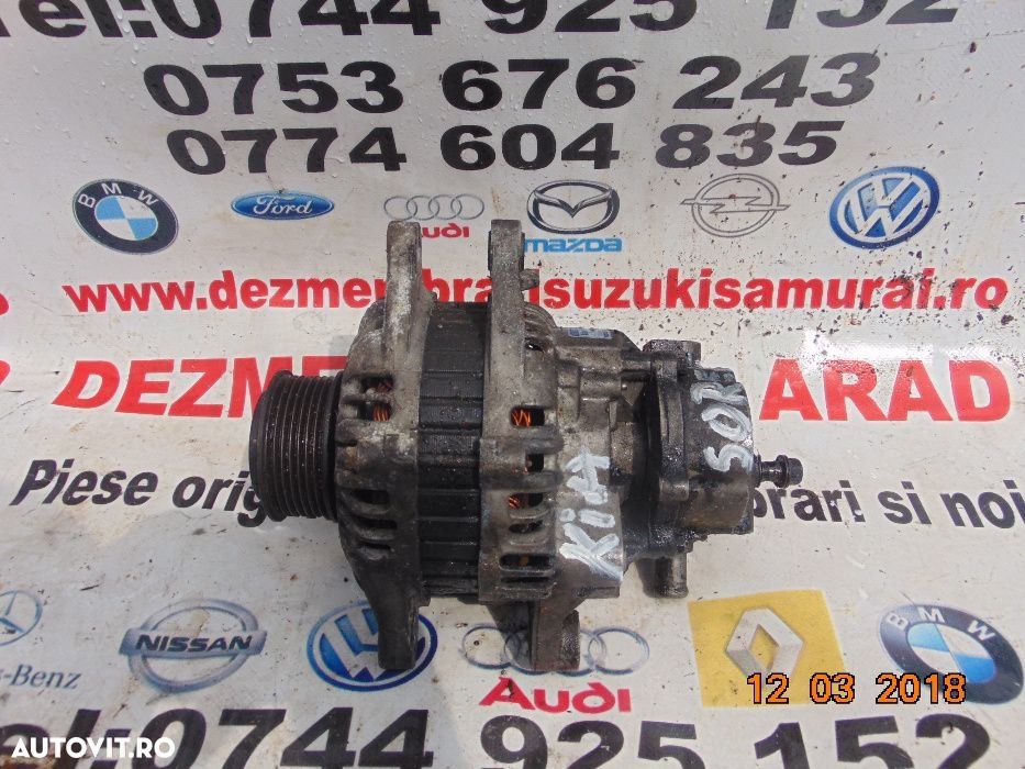 Alternator Kia Sorento 2.5crdi electromotor Compresor clima Sorento - 6