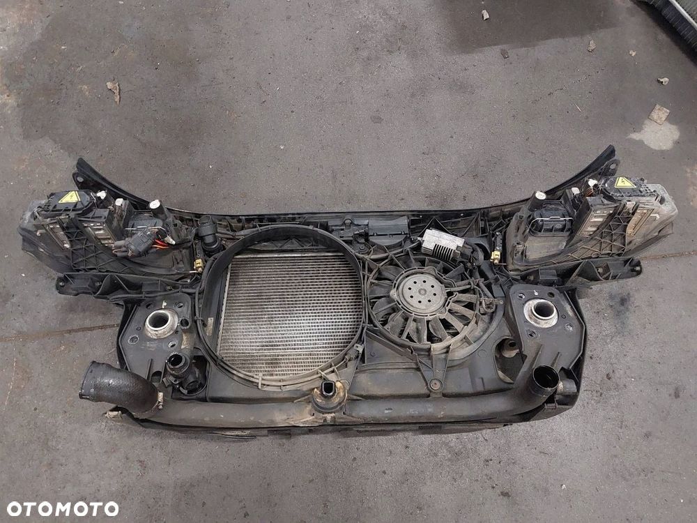 PAS PRZEDNI CHŁODNICE + LAMPY XENON KOMPLET AUDI A4 B6 EU 8E0941004S - 5