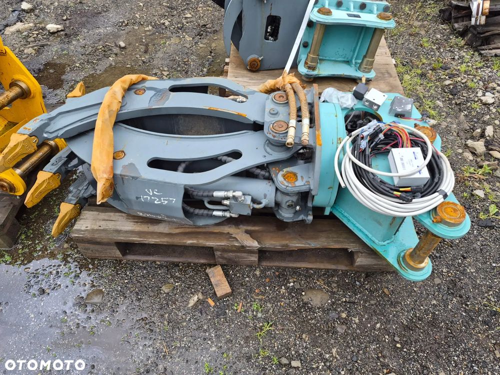 Chwytak hydrauliczny obrotowy sortujący wyburzeniowy kleszcze pięciopalczaste Toft 04G, 390kg NOWE!!! - 1
