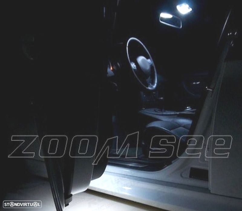 KIT COMPLETO 16 LAMPADAS LED INTERIOR PARA BMW E90 SEDAN 316I 318I 320I 320D XDRIVE 325I 325XI 328I - 4