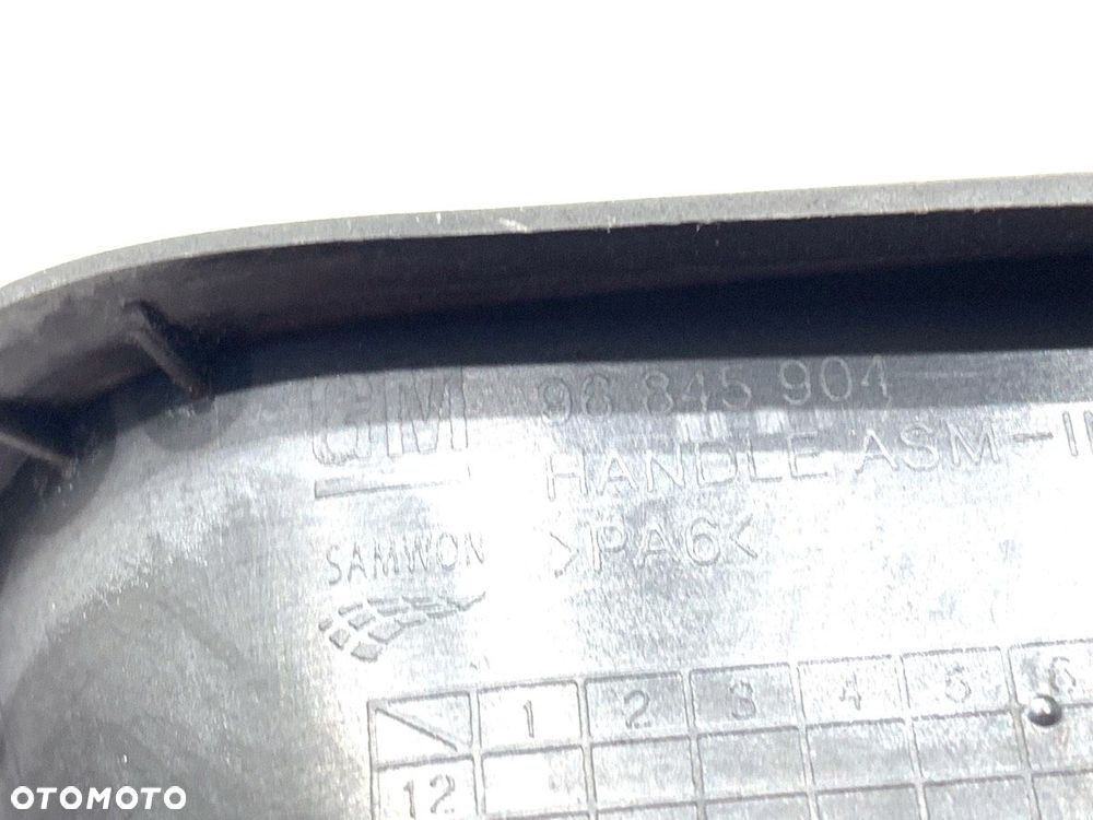 KLAMKA WEWNĘTRZNA PRAWY TYŁ  CHEVROLET CRUZE (J300) 2009 - 2022 1.6 91 kW [124 KM] benzyna 2009 - - 3