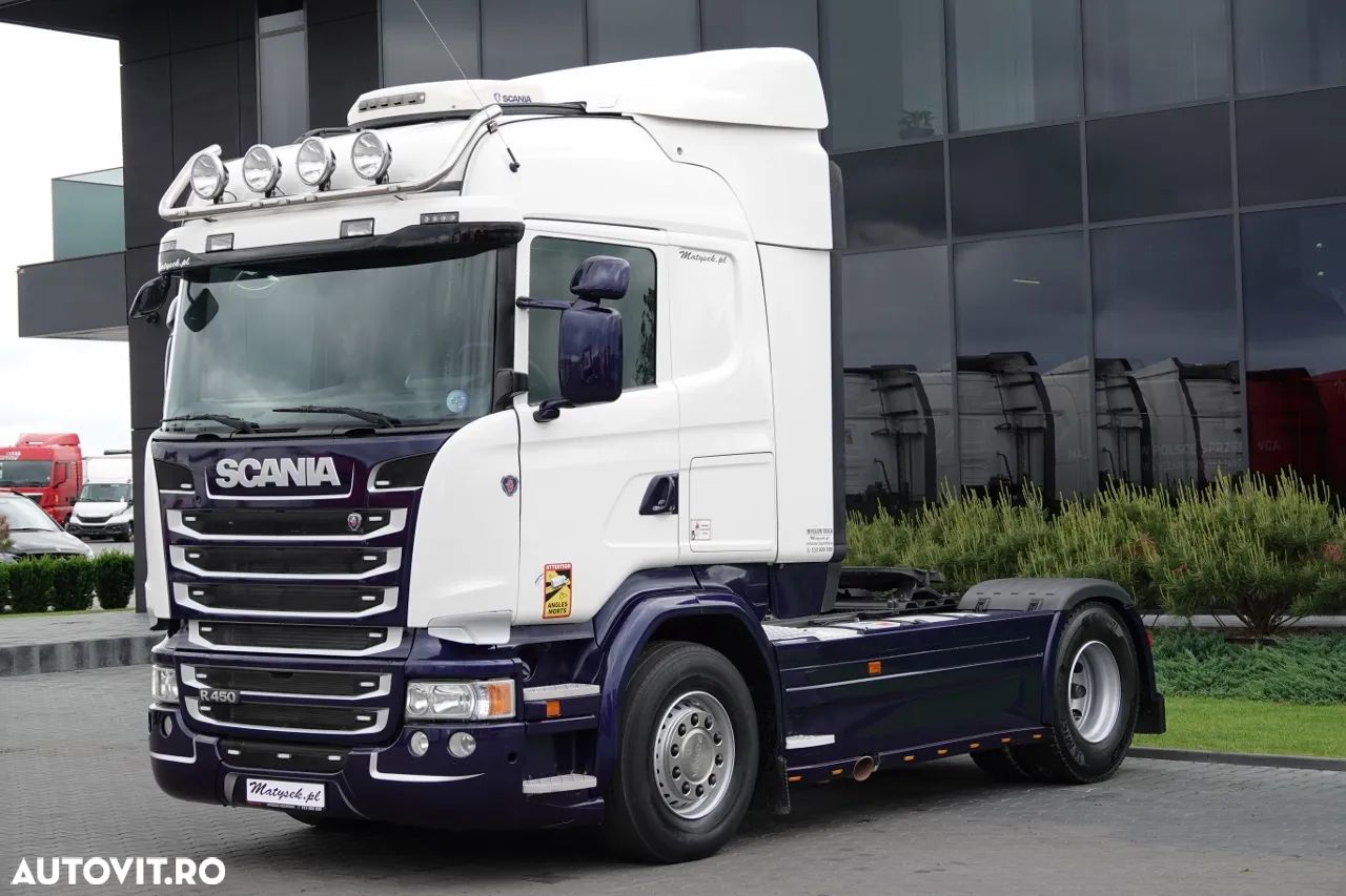 Scania R 450 / RETARDER / I-PARK COOL / EURO 6 / IMPORTAT / - 1