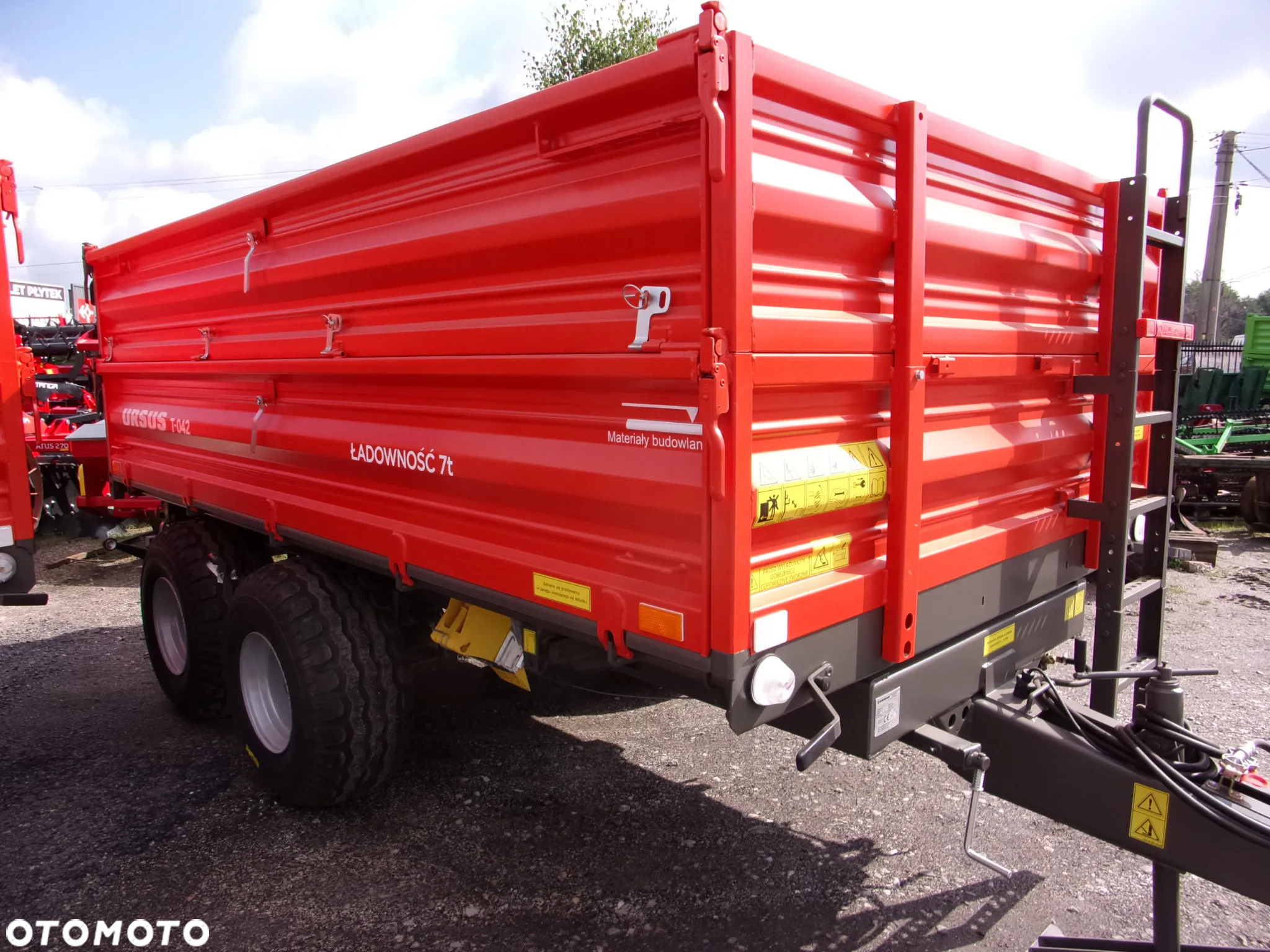 Inny Przyczepa ciężarowa-rolnicza Ursus 7t T-042 TANDEM z systemem trójstronnego wywrotu w Rad-Masz OPOCZNO - 7