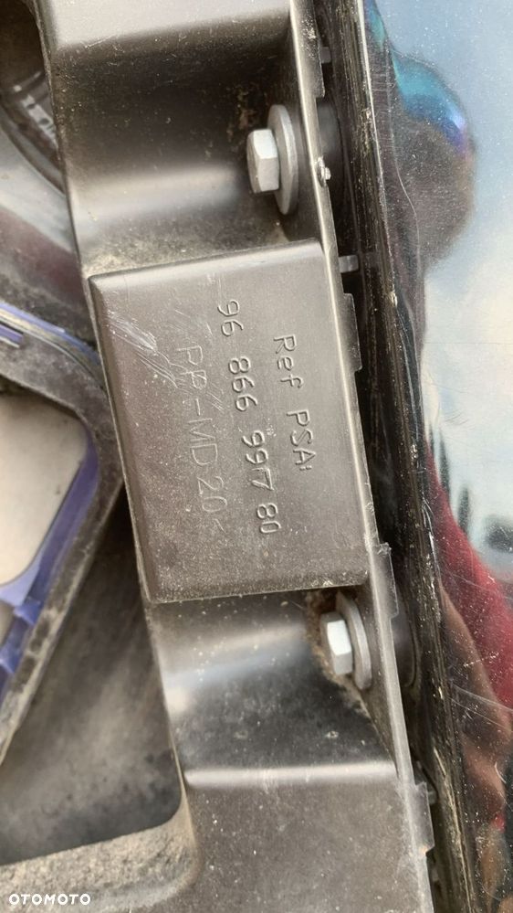 ŚLIZG MOCOWANIE ZDERZAKA PRAWY TYŁ 508 I SEDAN ŚLIZGI KOMPLET 9686699780 9686897280 PEUGEOT 2010-2018 - 5