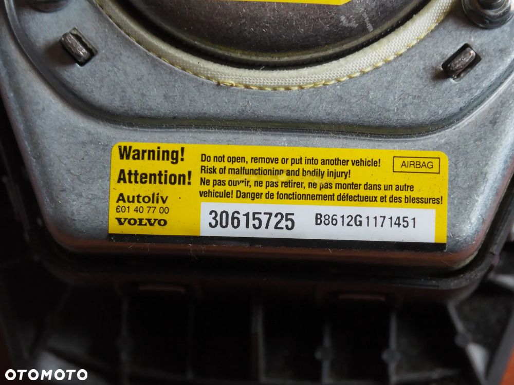 Poduszka powietrza Volvo S40 II V50 30615725 - 6