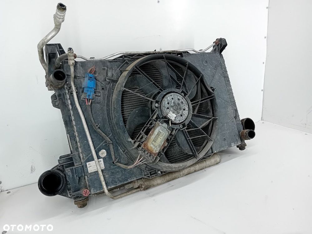 ZESTAW CHŁODNIC WODA KLIMA WENTYLATOR MERCEDES KLASA A W169 A1695000703 - 3