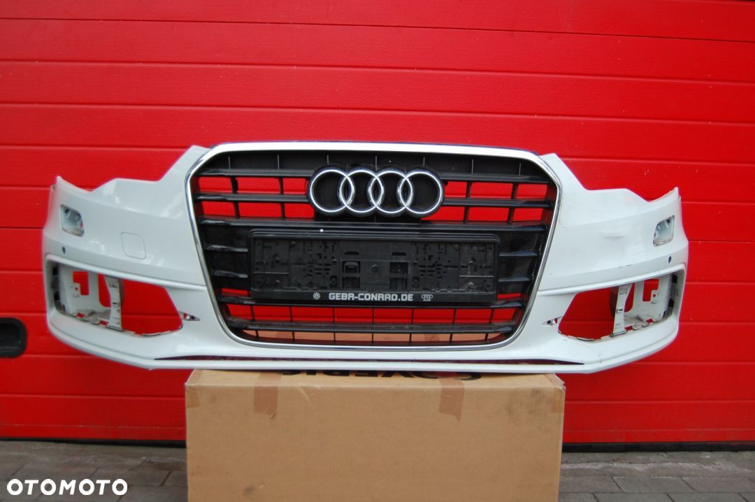 ZDERZAK AUDI A6 C7 S-LINE 4G0 2012-2015 PDC spryski przed liftem - 1