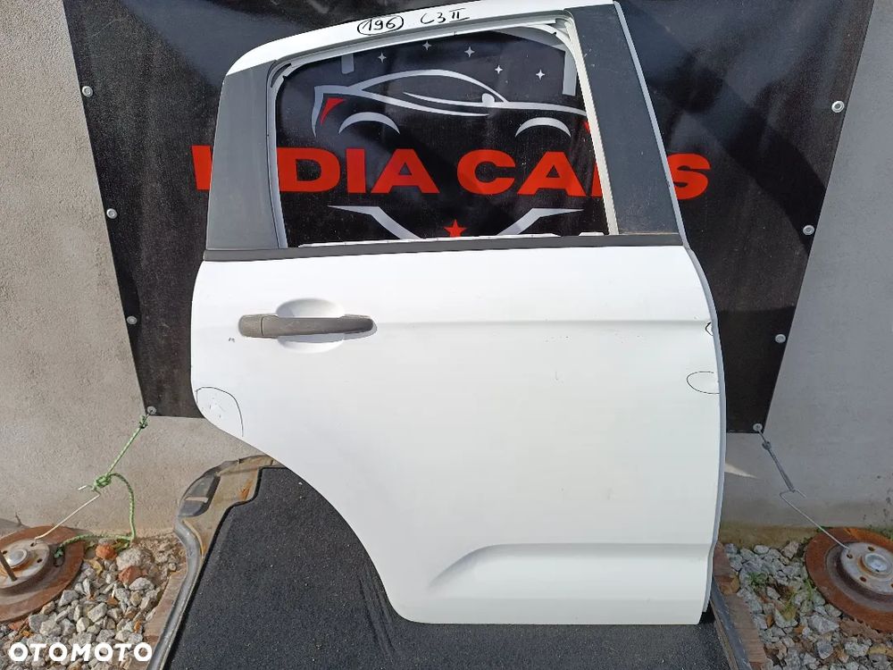 DRZWI PRAWY TYŁ PRAWE TYLNE CITROEN C3 II - 2