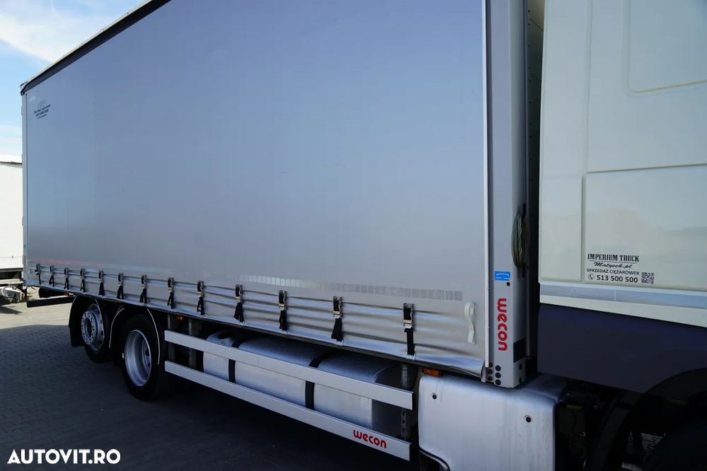 DAF XF 480 / SOLÓWKA / SSC / MEGA / I PARK-COOL / 6X2 / PUNTE RELAXABILĂ / ACOPERIȘ RELAXABIL / ȘINCĂLARE BOGIE / - 16