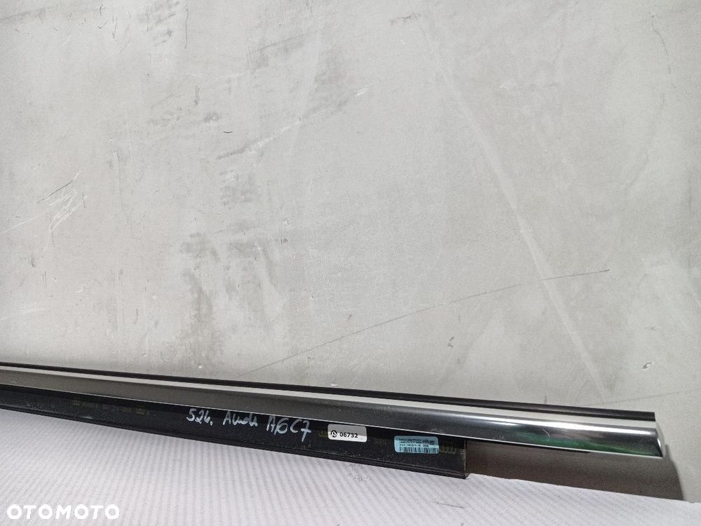 LISTWA DRZWI TYŁ TYLNA PRAWA CHROM AUDI A6 C7 4G0853764 - 3