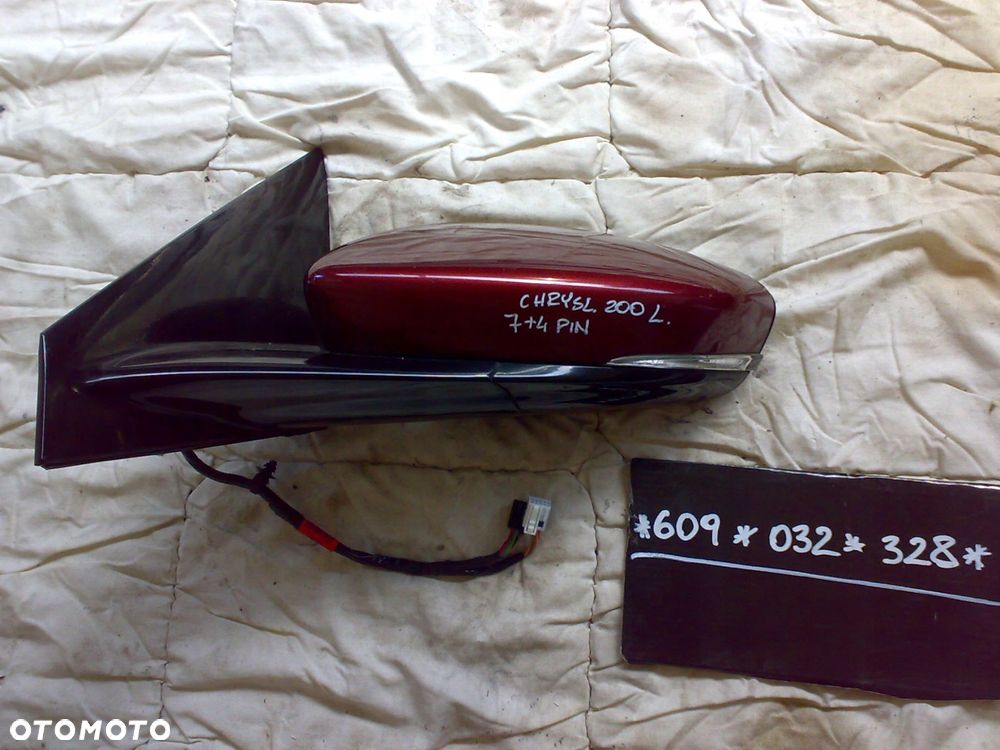 chrysler 200 200c 200s 2015 - lusterko lewe 11 pin 7+4 idealne - 1