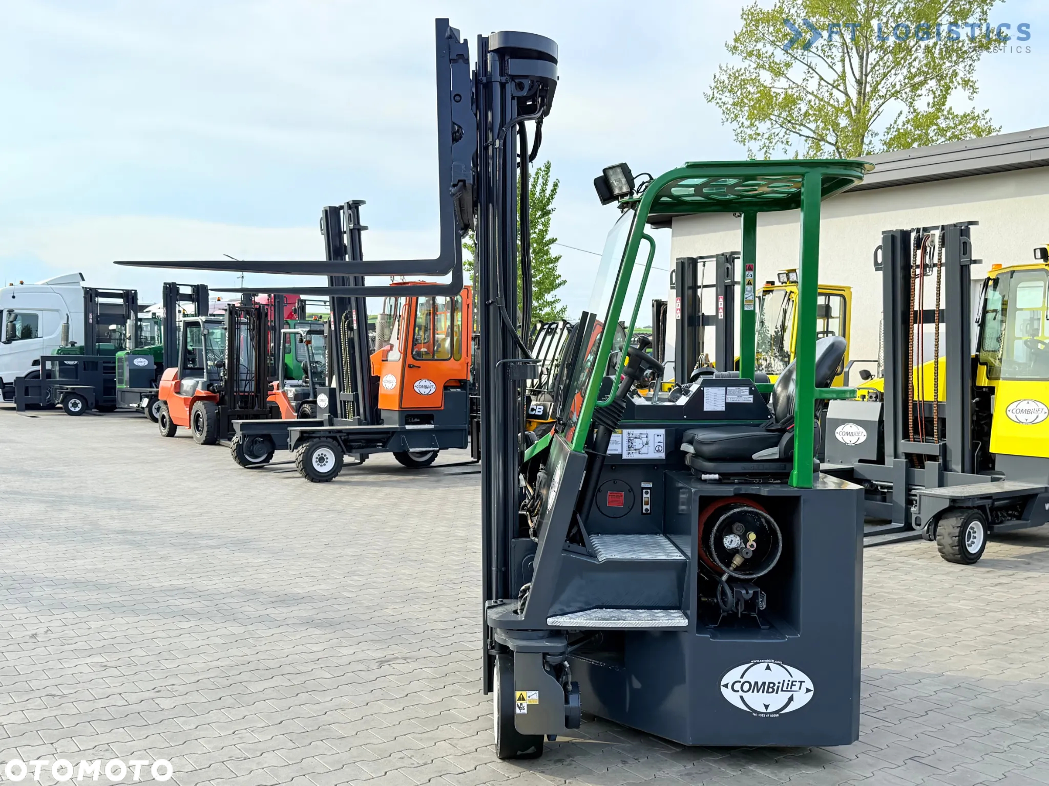 Combilift C3000CB / GAZ / TRIPLEX - 6500MM / WOLNY SKOK / POZYCJONER / PRZESUW BOCZNY / STAN IDEALNY - 19