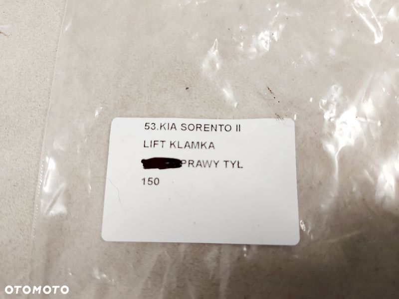 kia sorento 2 ii lift klamka zewnętrzna lewy = prawy tył lewa = prawa tylna chrom - 6