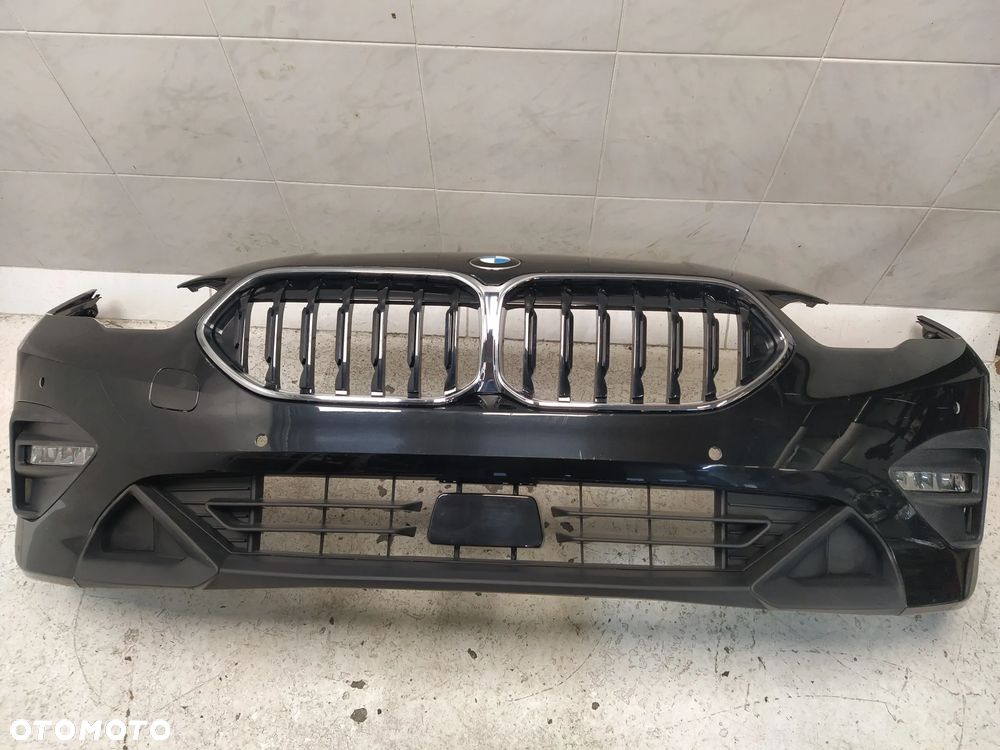 BMW 2 F44 SPORT ZDERZAK PRZÓD PRZEDNI 4xPDC GRILL ATRAPA CHŁODNICY ZNACZEK HALOGENY KRATKA POD RADAR ORYGINAŁ - 2