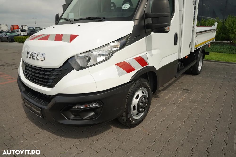 Iveco DAILY 35-140 / BASCULATOR DIN OȚEL + HDS HMF HYFA / CAPACITATE MAXIMĂ DE RIDICARE 430 KG / EXTENSIE MAXIMĂ 2 M / DUBLU / EURO 6 - 17