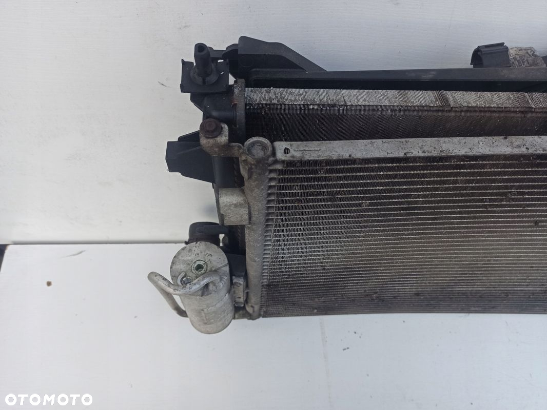 Komplet chłodnic wentylator OPEL VECTRA C LIFT SIGNUM 1.8 16V benzyna - 13