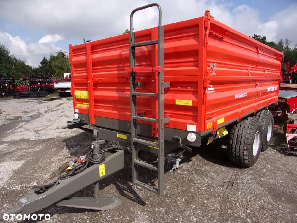 Pronar Przyczepa TANDEM paletowa Pronar PT512 -12t, PT510 -10t;  Ursus T-042 tandem 7-ton z mechanizmem trójstronnego wywrotu - 17