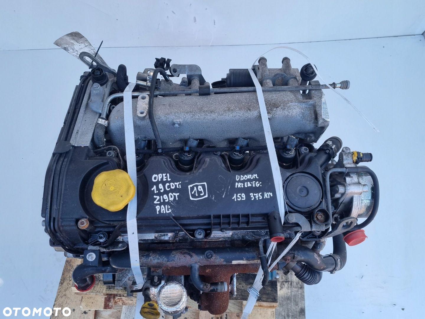 SILNIK KOMPL Opel Astra III H 1.9 CDTI 8V 120KM udokumentowane 159tyś Z19DT - 4