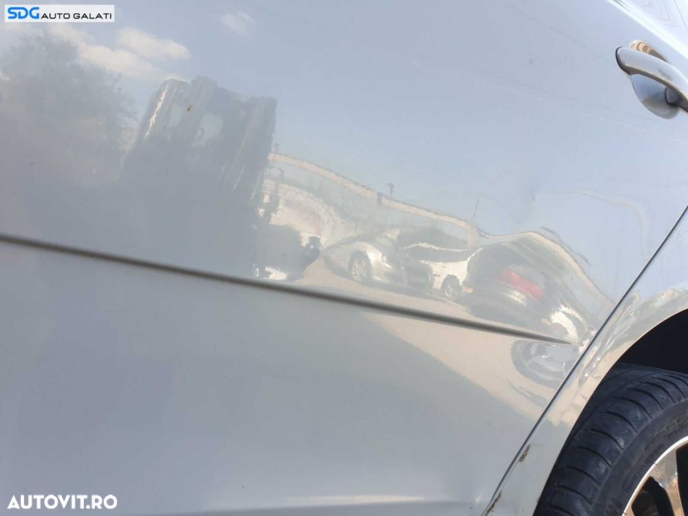 Usa Usi Portiera Portiere Stanga Spate cu Ondulatii Skoda Fabia 2 Hatchback 2007 - 2014 Culoare LF7A [1551] - 3