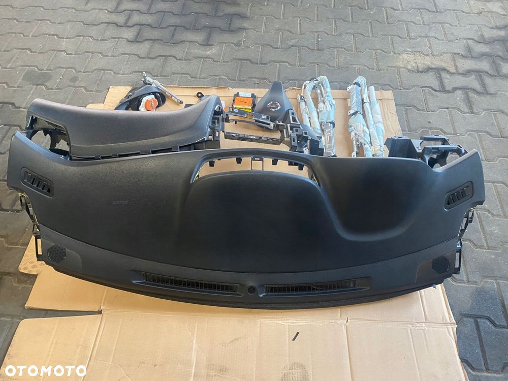 NISSAN QASHQAI II 2 J11 KONSOLA AIRBAG SENSOR KOMPLET EUROPA - 2