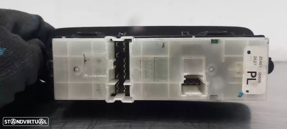 COMANDO ELEVADOR DE VIDRO FRONTAL ESQUERDO NISSAN QASHQAI / QASHQAI +2 I 2007 -2... - 4