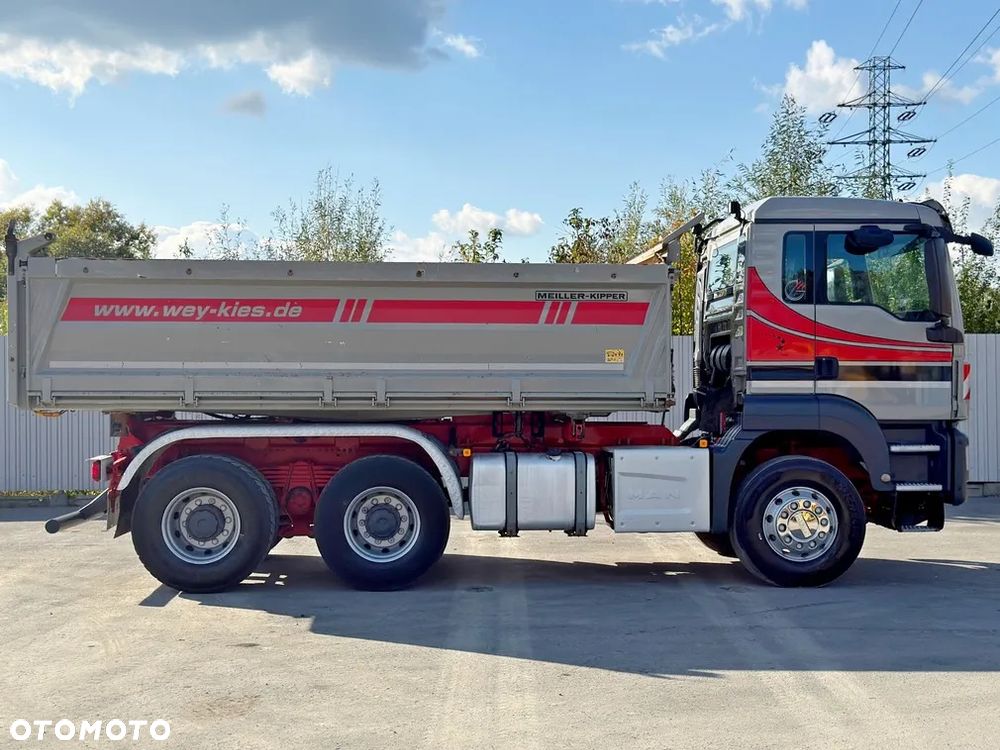 MAN TGS 26.460 * WYWROTKA 4,90 m + BORDMATIC * 6x4 * STAN BDB - 6