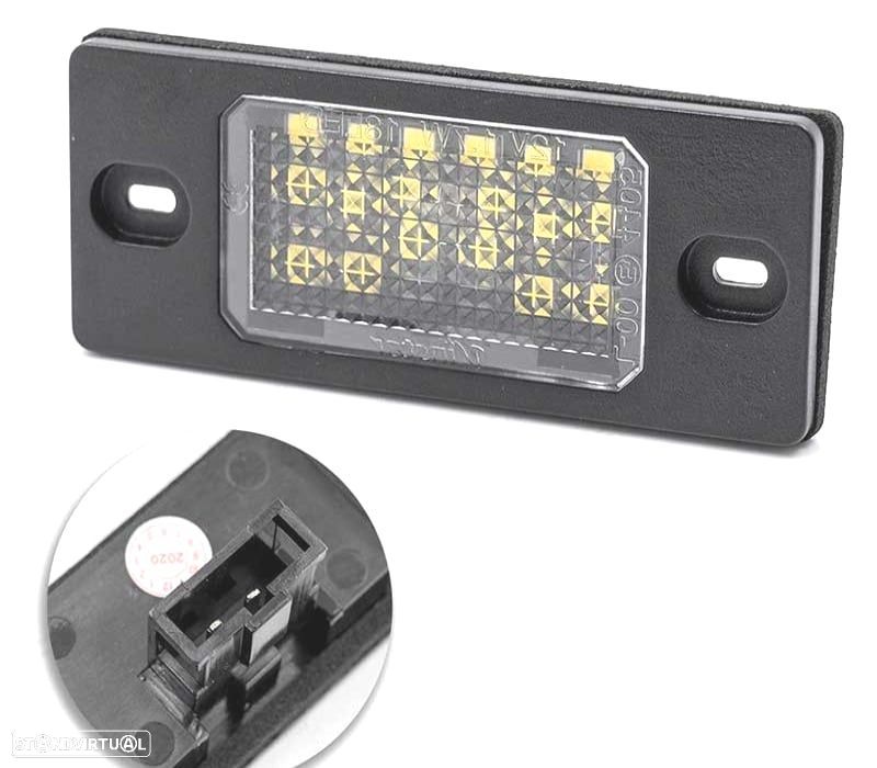 LUZES MATRICULA VOLKSWAGEN VW TIGUAN TOUAREG GOLF V VI VARIANT PORSCHE CAYENNE LED - 3